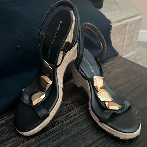 DIANE VON FURSTENBERG
Leather Studded Accents Espadrilles
Size: 6.5